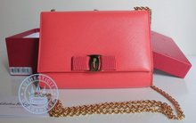 Ferragamo  Miss Vara Bow Shoulde Handbag