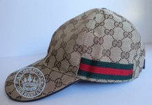 Gucci GG canvas baseball hat with web Hat