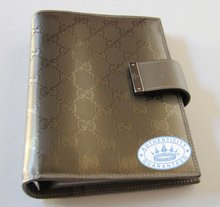 Gucci  Notebook Agenda, Sima Bronze 