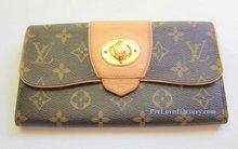 Louis Vuitton Boetie Wallet Clutch, Monogram Canvas