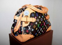 Louis Vuitton Claudia Multicolor Black Monogram 