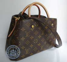 Louis Vuitton MONTAIGNE BB Handbag, Monogram Canvas