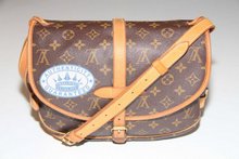 Louis Vuitton Saumur 30 Handbag, Monogram