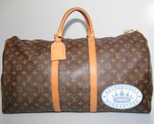 Louis Vuitton Vintage Keepall 55  Luggage 
