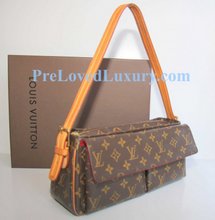 Louis Vuitton Viva cite MM Handbag, Monogram Canvas