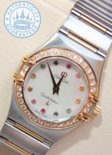 Omega Constellation Lady Watch, IRIS Diamonds 