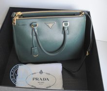 Prada Saffiano BN 2207 Handbag, Emerald