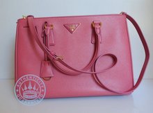 Prada Saffiano BN 2207 Handbag, in Pink