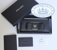 Prada Saffiano Black Wallet, 1M1132