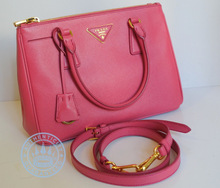 Prada Saffiano  in Pink, BN 1801