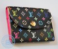 Louis Vuitton Business Card Holder Wallet, Multicolor Monogram