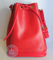 Louis Vuitton Noe Handbag, Epi Leather in Red